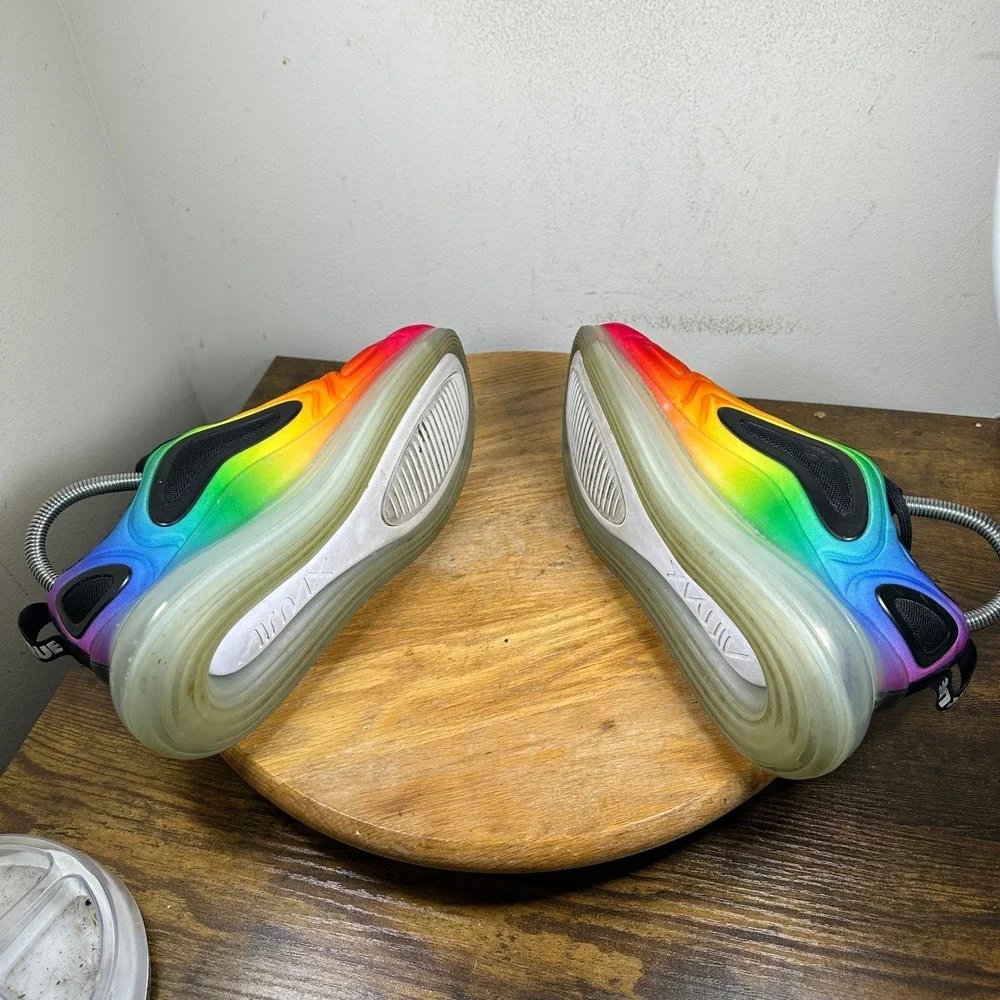 Nike Air Max 720 Be True Rainbow Gradient CJ5472-900 Mens 5.5 - Picture 4 of 8